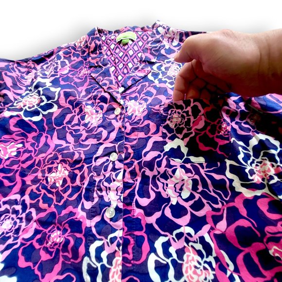 Vera Bradley 2-pc Long Sleeved Floral 100% Cotton Pyjama Set - Picture 12 of 14